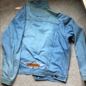 Vintage denim jacket made in Hong Kong